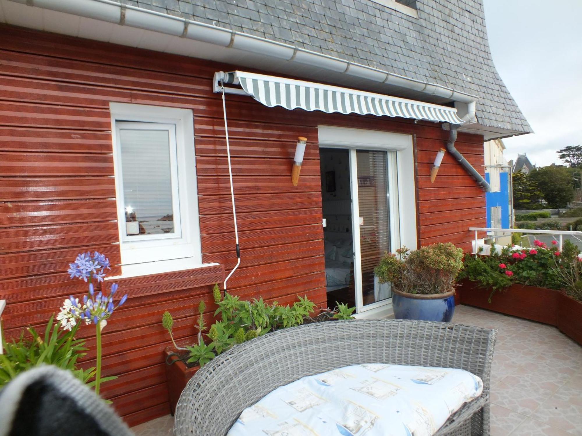 Hotel - Restaurant - Salon De The Le Beausejour Trégastel Eksteriør bilde